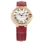 AF Factory Ballon Bleu de Cartier 33MM 18K Rose Gold Automatic Watch
